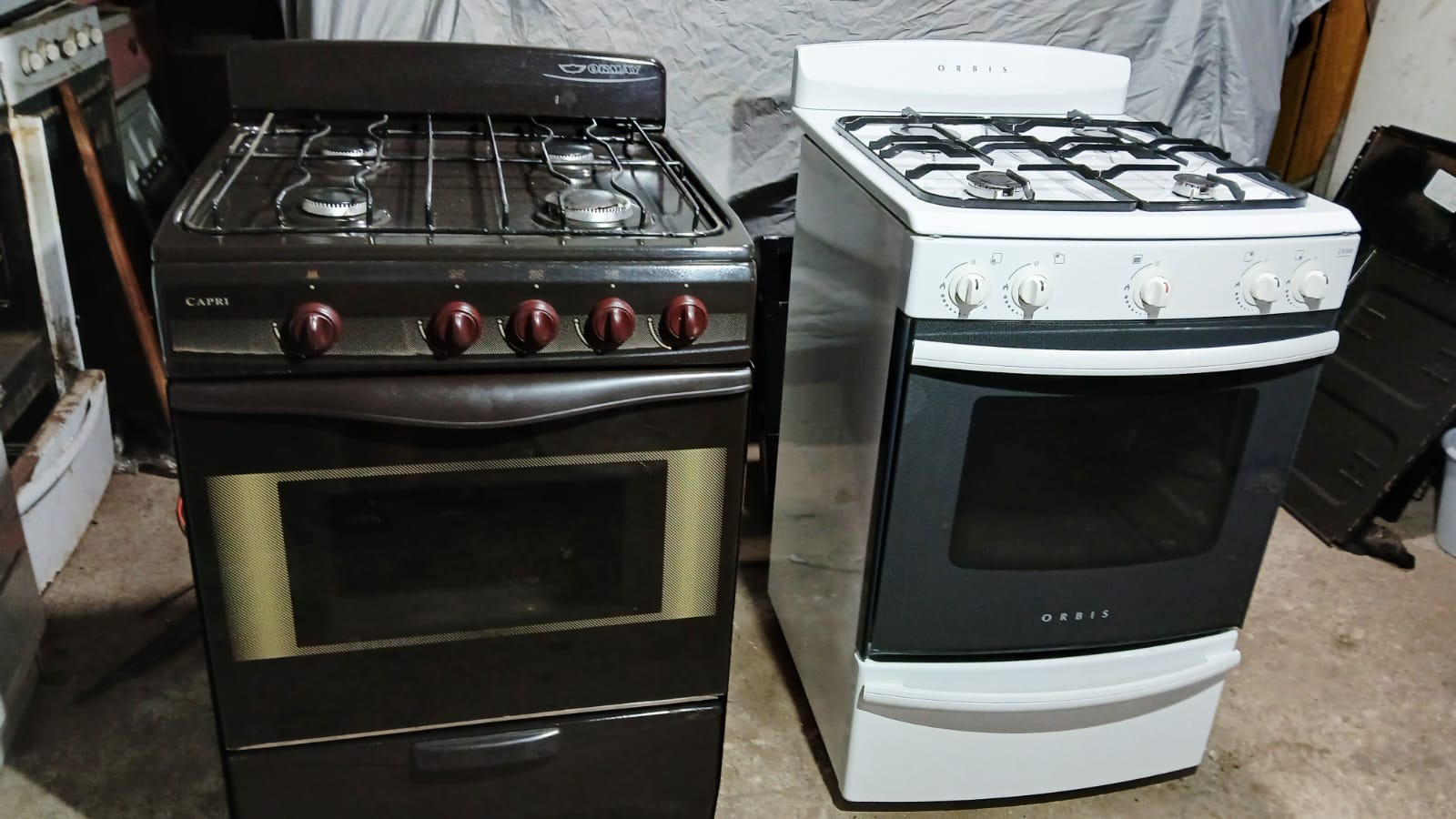 Cocinas Capri y Orbis disponibles